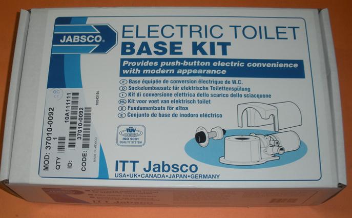 Jabsco 37010-0092 Conversion Kit Converts Manual Toilet to Electric 14905