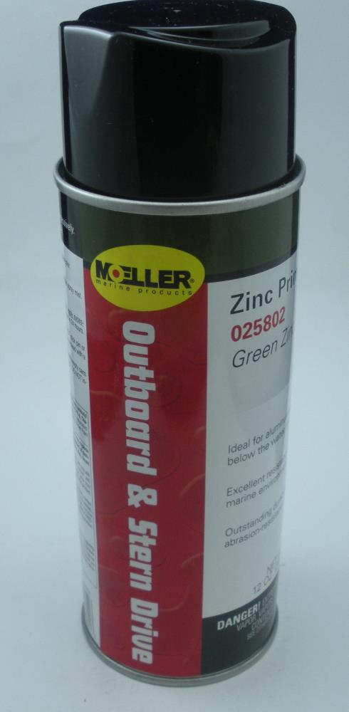 Moeller 025472 Zinc Chromate Spray Primer Paint Green Pack Of 2 20073