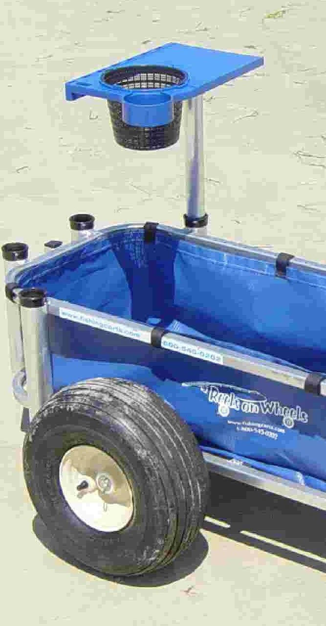 Cpi Reels On Wheels Fishing Cart Cutting Board Only 6510 Ebay