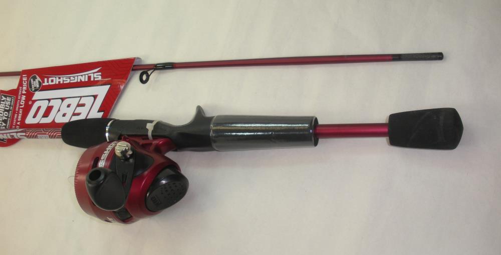 Zebco Slssc Ml Slingshot Spincast Combo Ebay