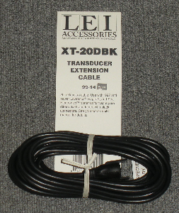xt 20dbk 20 ft balanced line black connector 50 khz only fits sam 