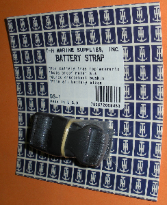 Replacement strap for all T H marine battery trays. 38 in length