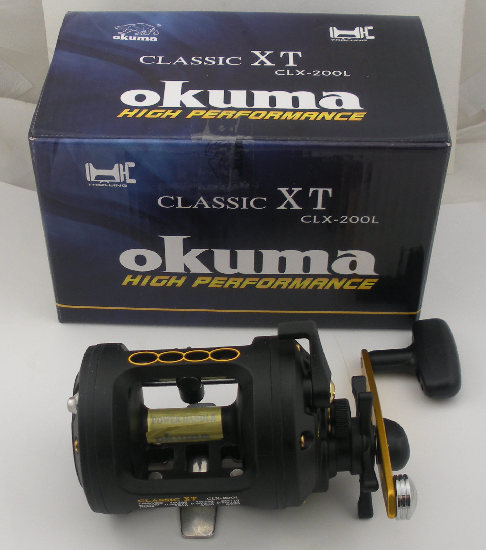 OKUMA CLASSIC STARDRAG TROLLING AND CASTING REEL CLX 200L 7819  