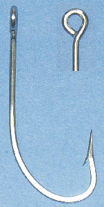 MUSTAD 34009 #7/0 100CT STAINLESS STEEL OSHAU HOOK 7536  