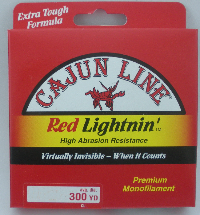 red mono fishing line