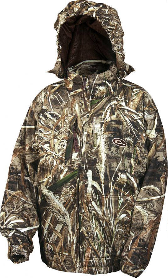 Drake Waterfowl 259015-08 Youth EST Rain Coat Max 5 Camo Size 8 20793 ...